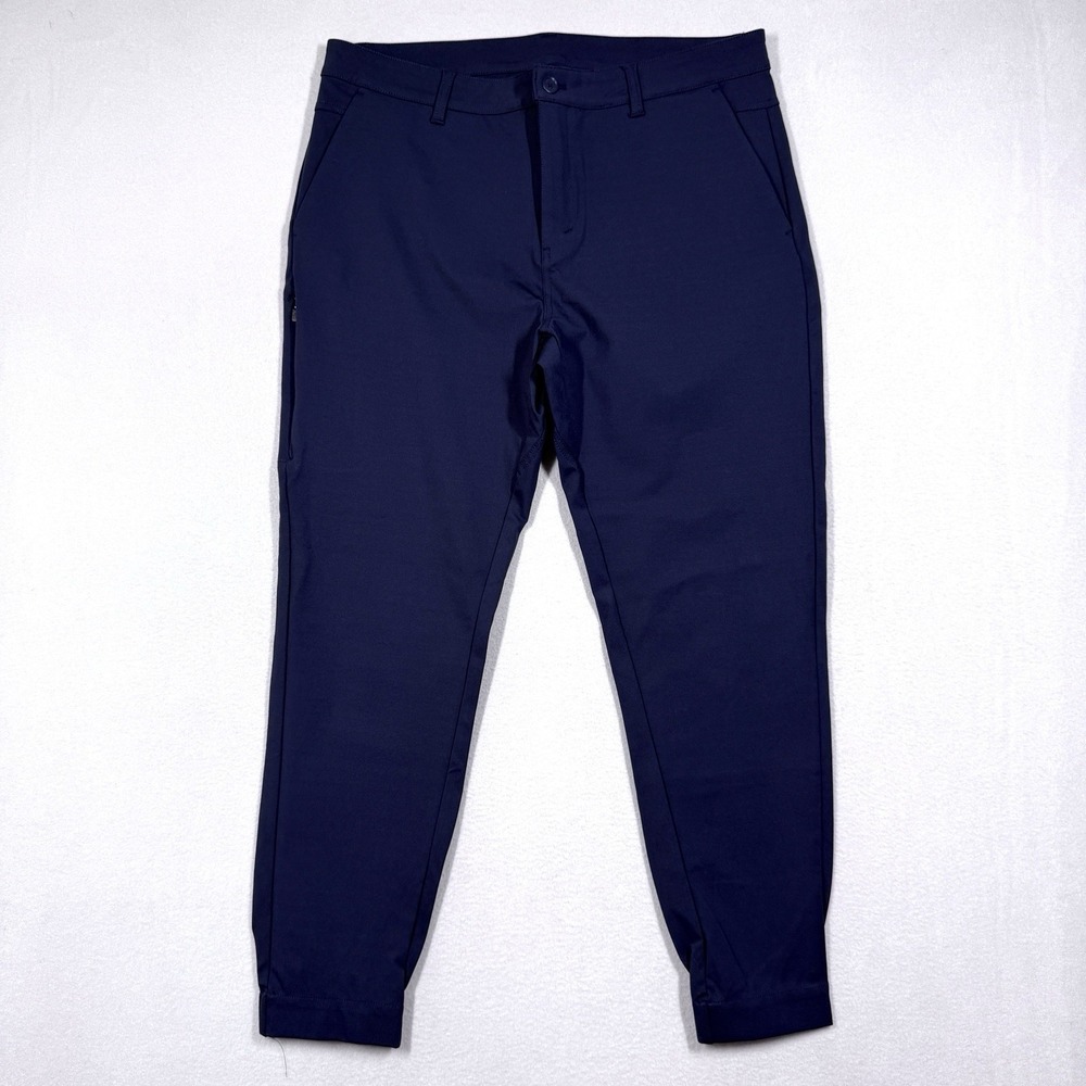 Bylt Pants Mens 36 Everyday Jogger Blue Performance Athleisure 4 Way Stretch